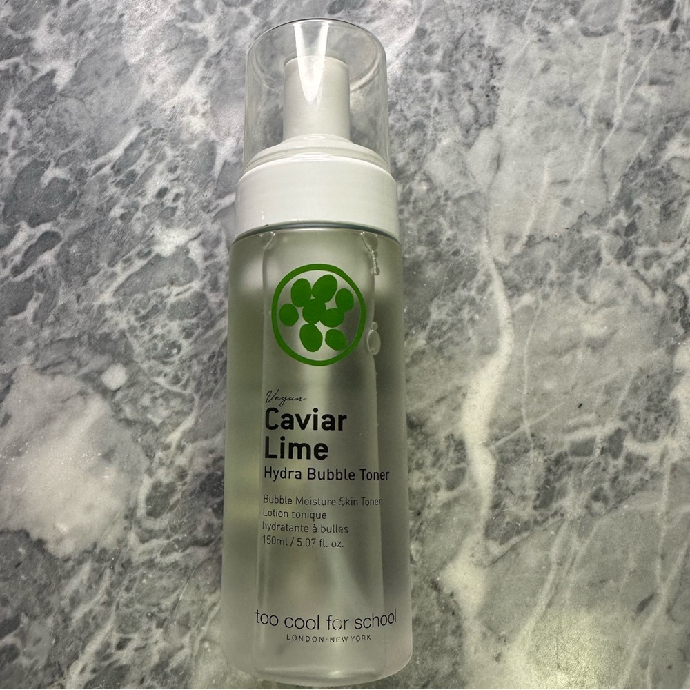 Too‎ Cool for School Caviar Lime Hydra Bubble Toner